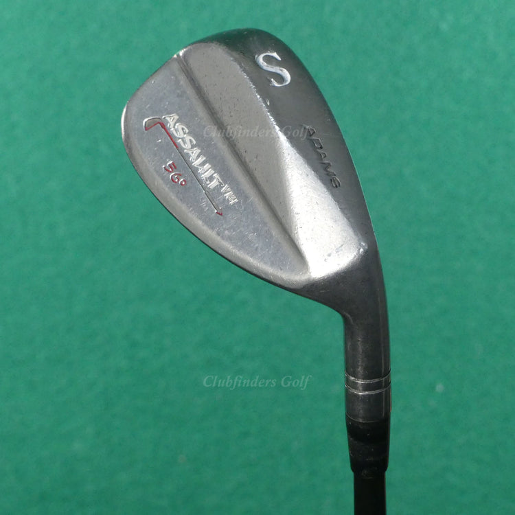 Adams Assault VMI 56° SW Sand Wedge Factory Adams Graphite Stiff