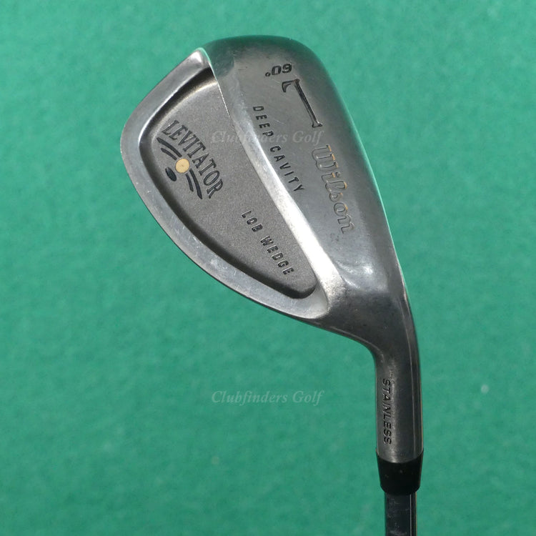 Wilson Levitator Deep Cavity Stainless 60° LW Lob Wedge Stepped Steel Wedge