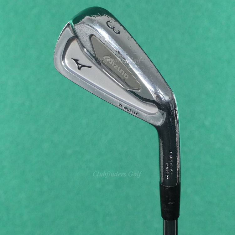 Mizuno MP-59 Ti Muscle Single 3 Iron True Temper Dynamic Gold S300 Steel Stiff