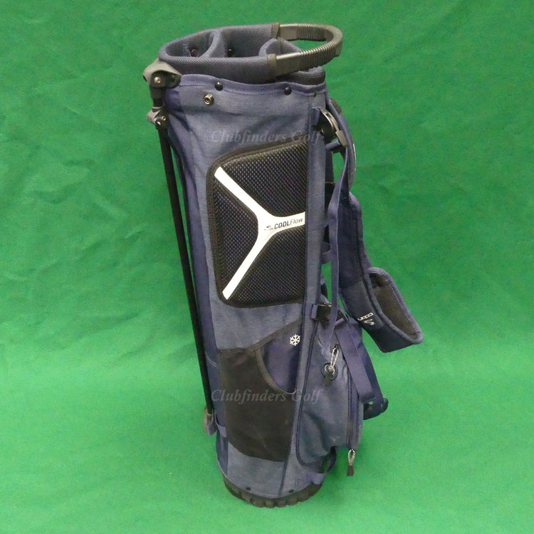 Cobra Golf Sport Navy 3-Way Carry Stand Bag w/ Raincover