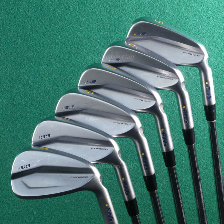 Ping i59 Forged 5-PW Iron Set Nippon AWT 2.0 Steel Stiff
