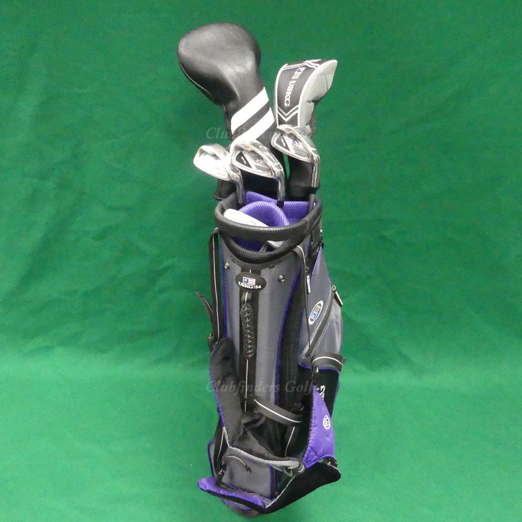 JUNIOR US Kids Ultralight UL54u 6-Piece Complete Golf Club Set w/ Stand Bag