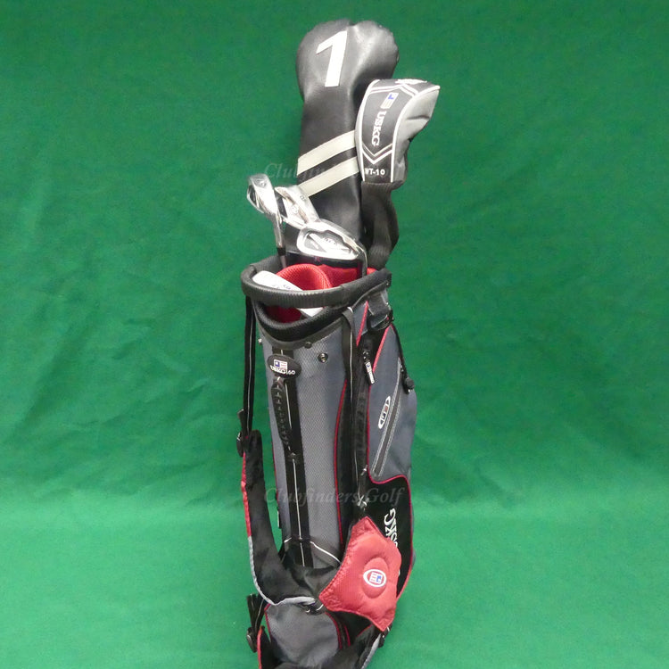 JUNIOR US Kids Ultralight WT-60u 6-Piece Complete Golf Club Set w/ Stand Bag