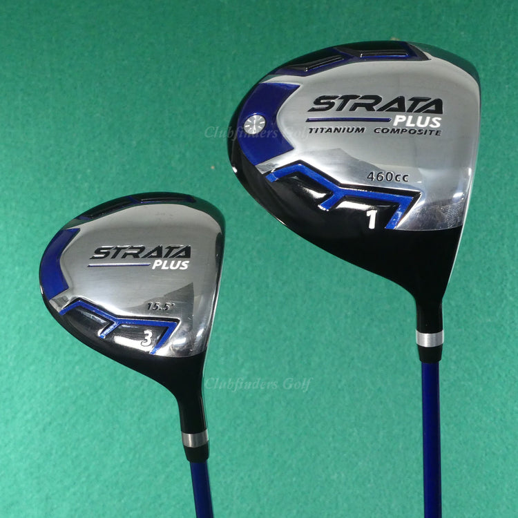 Callaway Strata Plus 11-Piece Complete Club Set w/ Matching Stand Bag