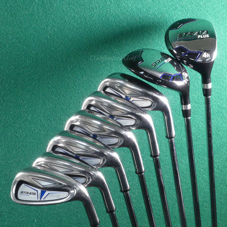 Callaway Strata Plus 11-Piece Complete Club Set w/ Matching Stand Bag