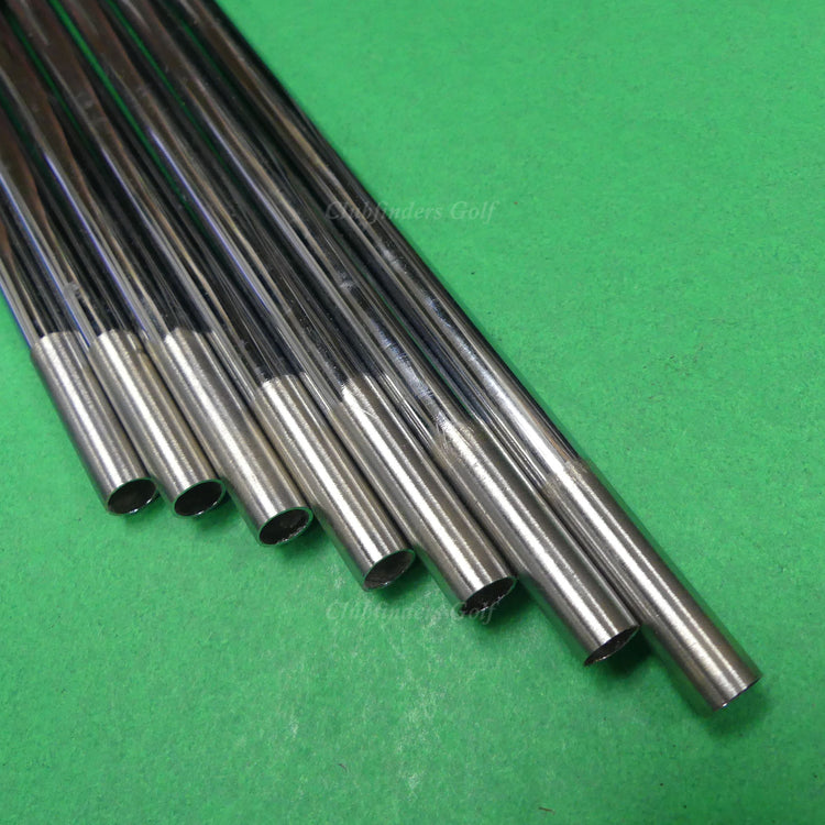 True Temper AMT Silver G2 .355 Stiff Pulled Steel Iron Shafts SET OF 7