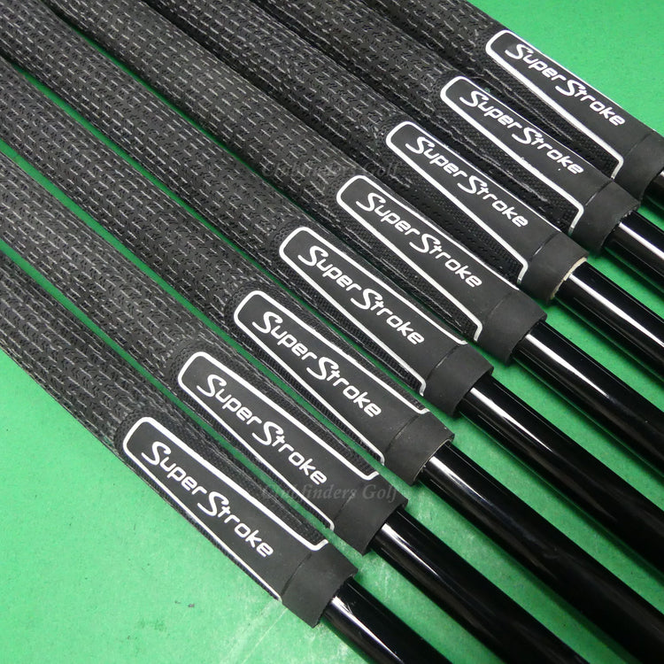 Mitsubishi Chemical MMT 125 .355 TX Stiff Pulled Graphite Iron Shafts SET OF 8
