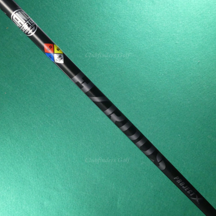 Project X HZRDUS Black Hand Crafted Proto 6.0 62g .335 Stiff 42.5" Pulled Shaft