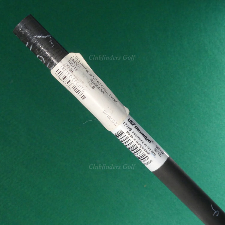NEW UST Mamiya Proforce V2 6F3 .335 Regular Flex 46" Pulled Graphite Wood Shaft