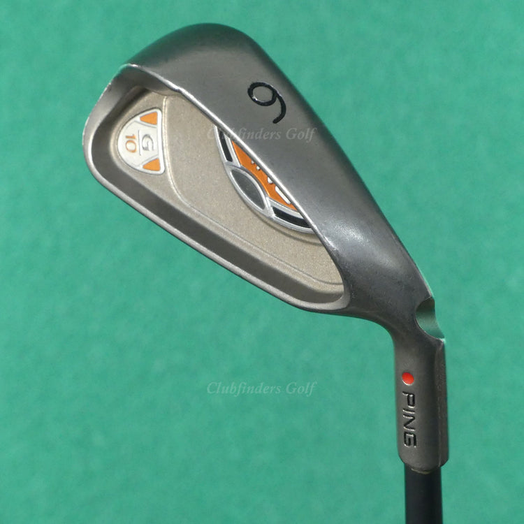 Ping G10 Red Dot Single 6 Iron CFS 65 Graphite Soft Regular