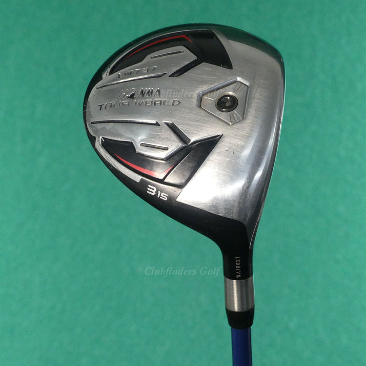 Honma TW737 Tour World Fairway 15° 3 Wood Honma Vizard Type-Z 50S Graphite Stiff