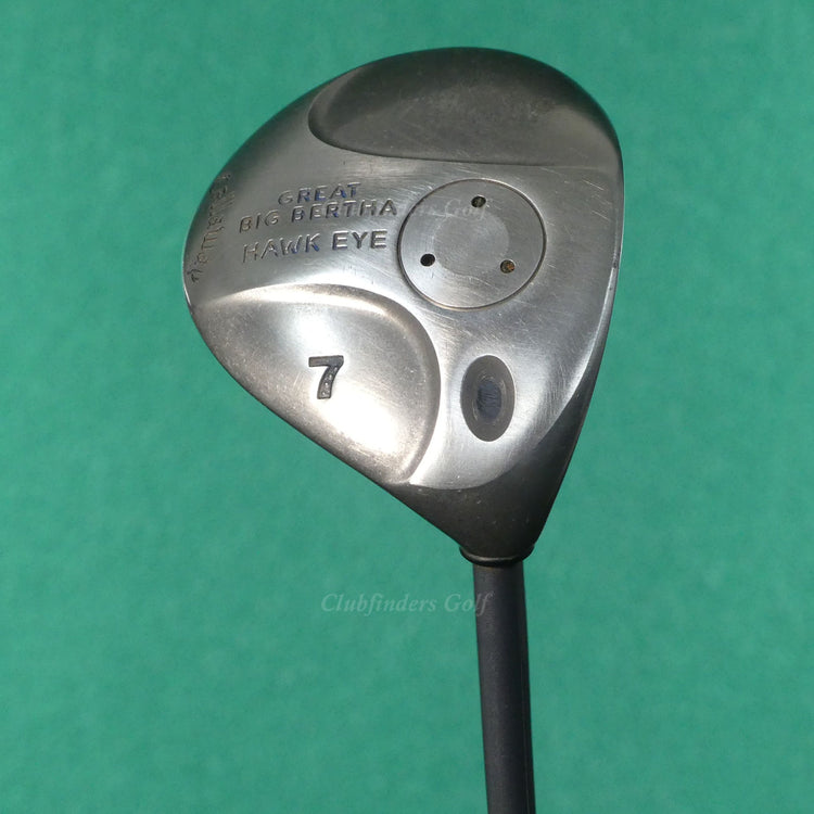 Callaway Great Big Bertha Hawk Eye Fairway 7 Wood Factory UL Graphite Regular