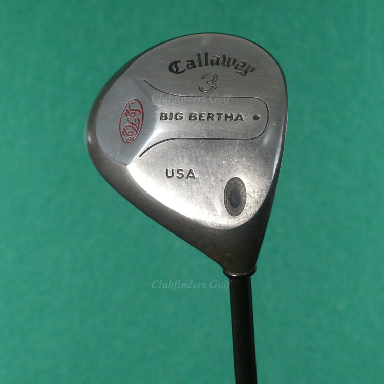 Callaway Original Big Bertha Fairway 3 Wood Factory RCH 60 Graphite Regular