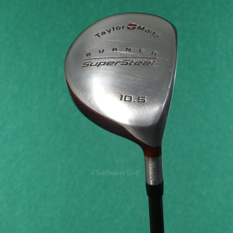 TaylorMade Burner Supersteel 10.5° Driver Factory R-80 Bubble Graphite Regular
