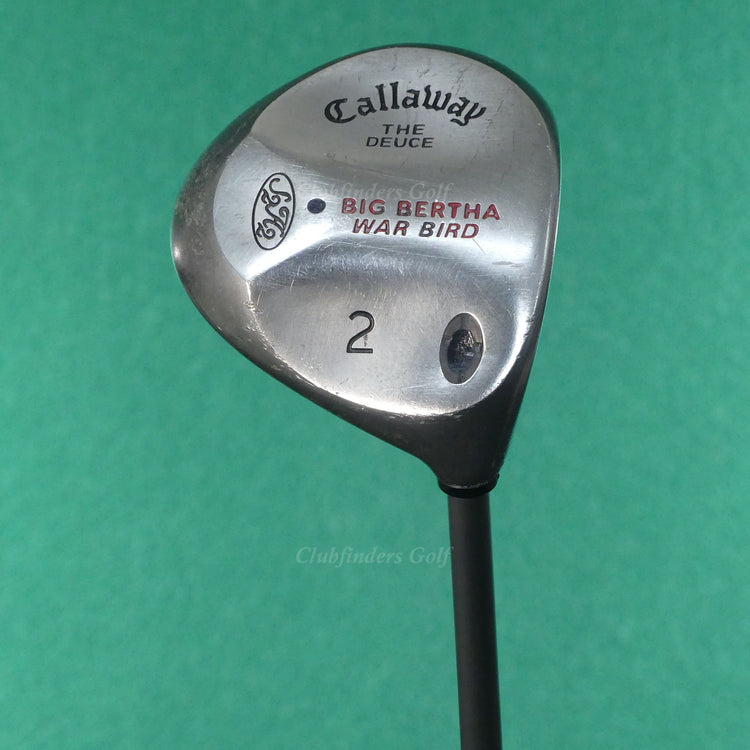 Callaway Big Bertha Warbird The Deuce 2 Wood Fujikura Air Speeder Graphite Stiff