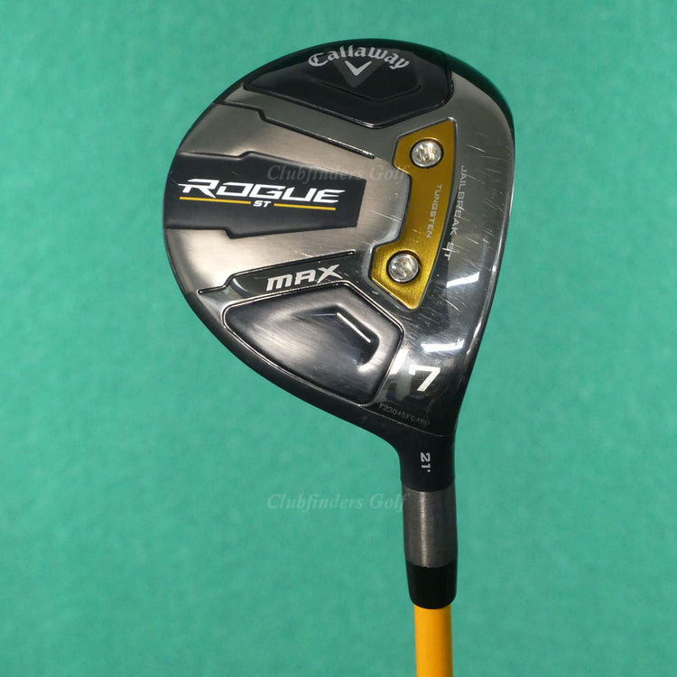 Callaway Rogue ST MAX Fairway 21° 7 Wood UST ProForce V2 Graphite X Stiff w/ HC