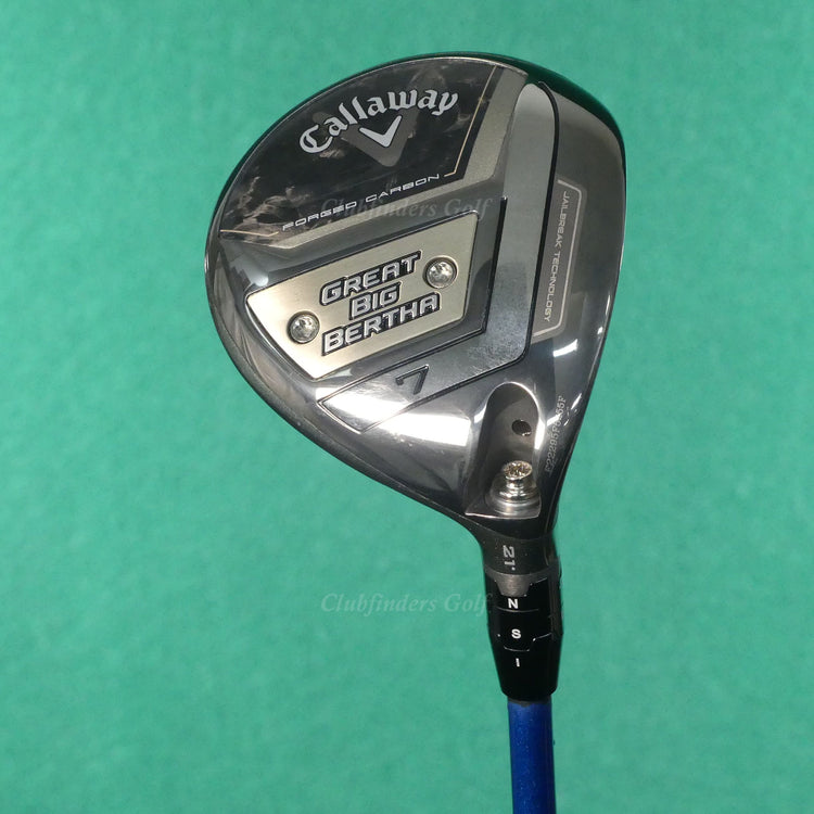 Callaway 2023 Great Big Bertha Fairway 21° 7 Wood Fujikura Graphite Regular & HC