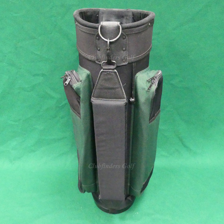 Burton Black/Green 6-Way "Prestonwood" Golf Cart Bag (No Raincover)