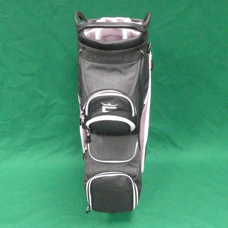 NEW Lady Cobra Golf 2024-2025 Fly-XL 2 Black/Pink Golf Cart Bag w/ Raincover