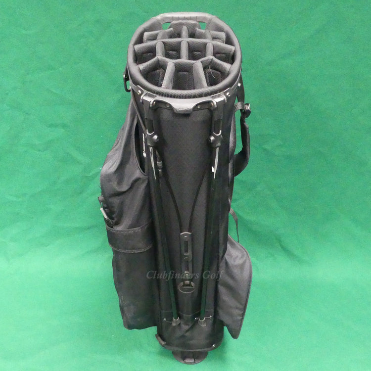 Nike Golf Air Hybrid Black 14-Way Golf Stand Bag w/ Raincover