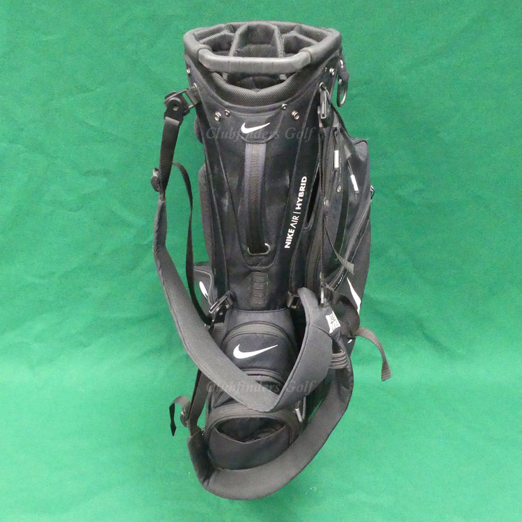 Nike Golf Air Hybrid Black 14-Way Golf Stand Bag w/ Raincover
