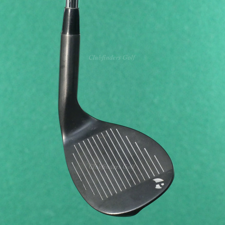 LH Pinemeadow Black Third Wedge 60° LW Lob Wedge Stepped Steel Stiff