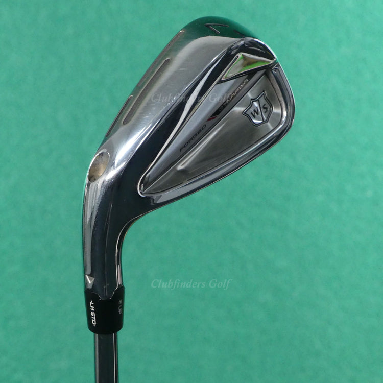 LH Wilson Staff Dynapower DYNAPWR Forged Single 7 Iron Steel Stiff DEMO FITTING
