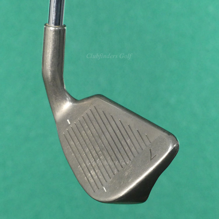 LH Ping ISI Nickel White Dot Single 7 Iron Factory Cushin Z-Z65 Steel Stiff