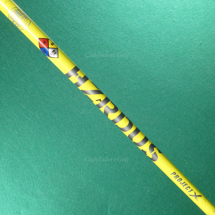Project X HZRDUS Yellow Hand Crafted 63g 6.0 .335 Stiff 41.75" Pulled Wood Shaft