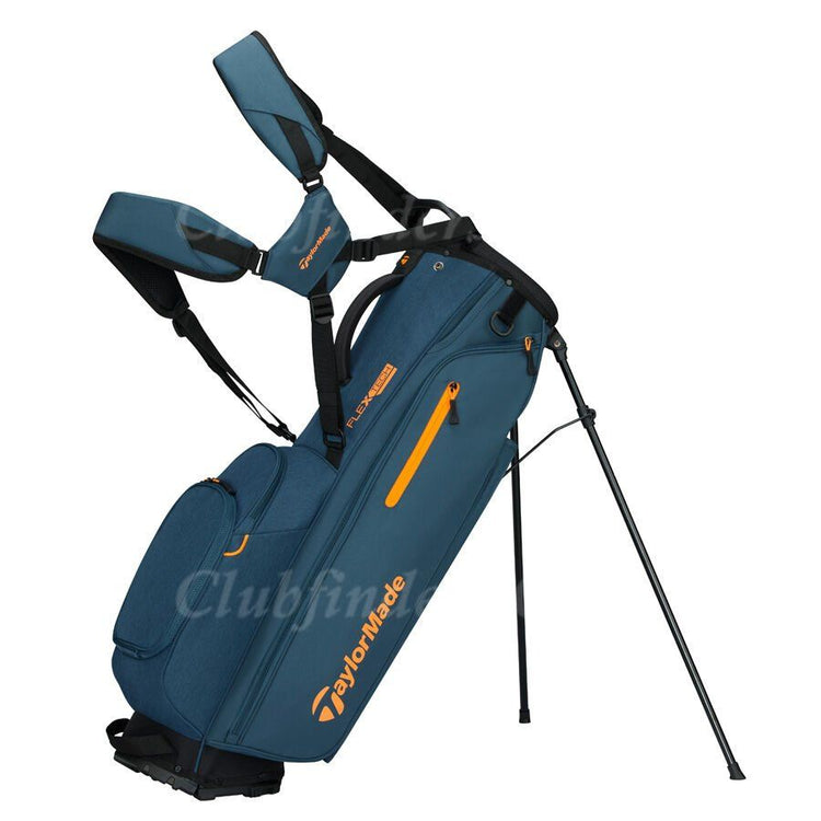 NEW TaylorMade 2026 TM26 FlexTech Navy/Orange Golf Stand Bag w/ Raincover