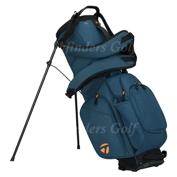 NEW TaylorMade 2026 TM26 FlexTech Navy/Orange Golf Stand Bag w/ Raincover