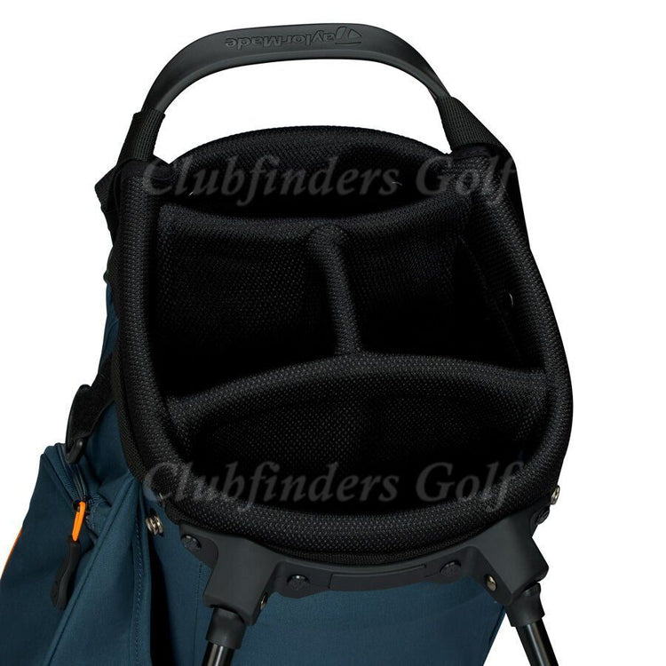 NEW TaylorMade 2026 TM26 FlexTech Navy/Orange Golf Stand Bag w/ Raincover