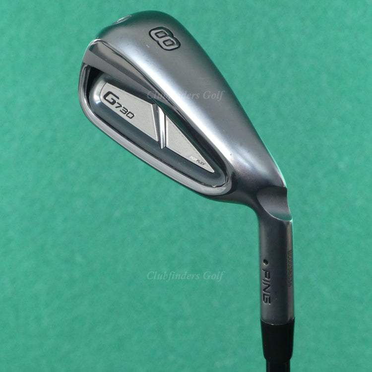 Ping G730 Black Dot Single 8 Iron UST Mamiya Recoil Dart F4 75 Graphite Stiff