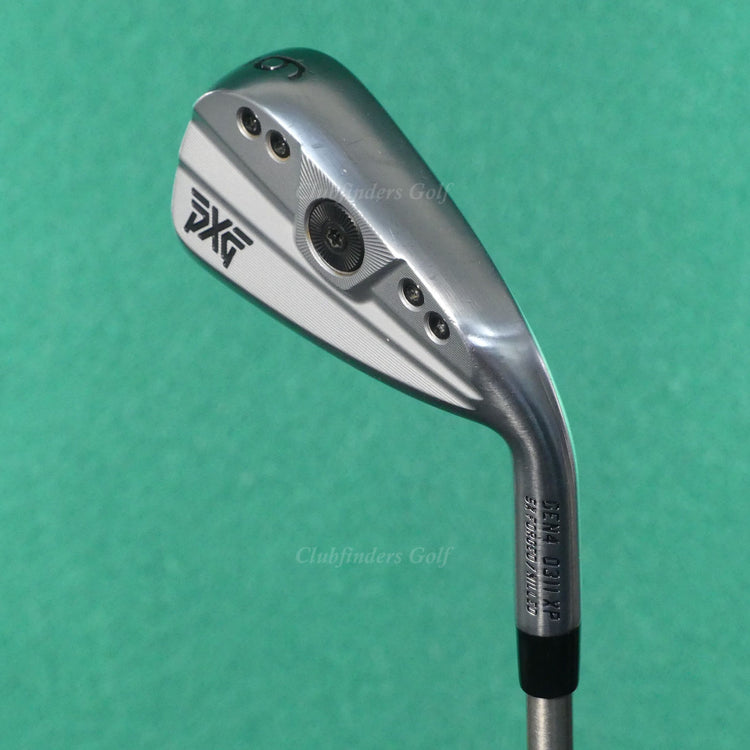 PXG 0311 XP Forged GEN4 Single 6 Iron SteelFiber fc 115 cw F4 Graphite Stiff