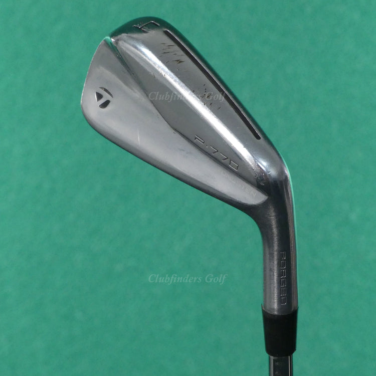 TaylorMade P-770 2020 Forged Single 4 Iron KBS Stepped Steel Stiff