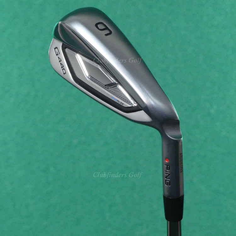 Ping G440 Red Dot Single 6 Iron Factory Nippon AWT 3.0 Steel Regular