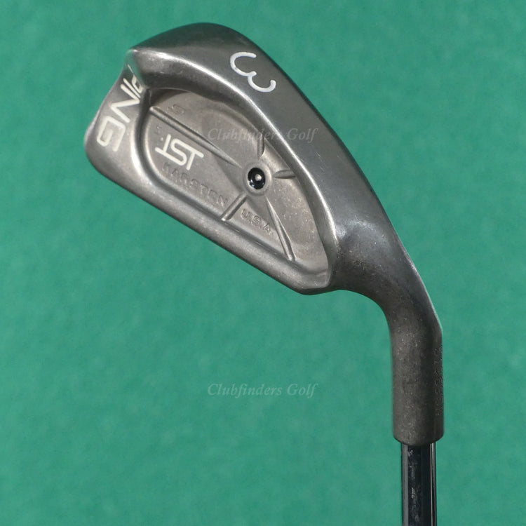 Ping ISI Stainless Black Dot Single 3 Iron Factory Cushin JZ Steel Stiff