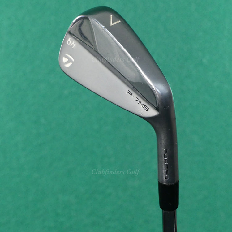 TaylorMade P7MB Forged 2023 Single 7 Iron Dynamic Gold MID 115 S300 Steel Stiff