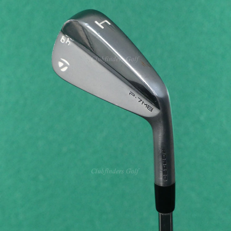 TaylorMade P7MB Forged 2023 Single 4 Iron Dynamic Gold MID 115 S300 Steel Stiff