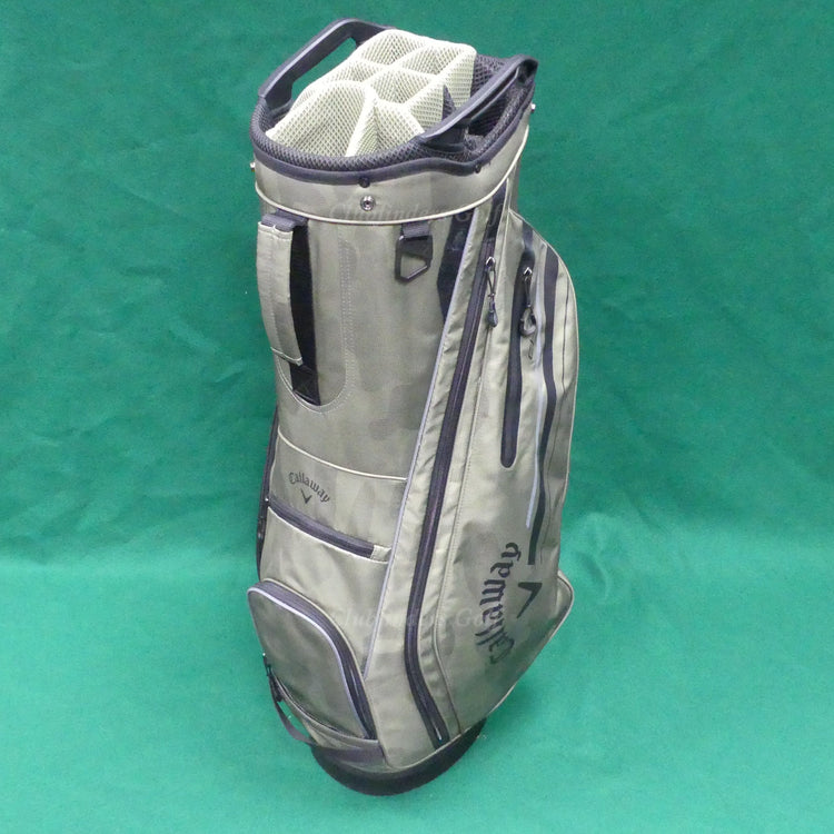 Callaway 2024 Chev 14 Olive Camo 14-Way Golf Cart Bag w/ Raincover
