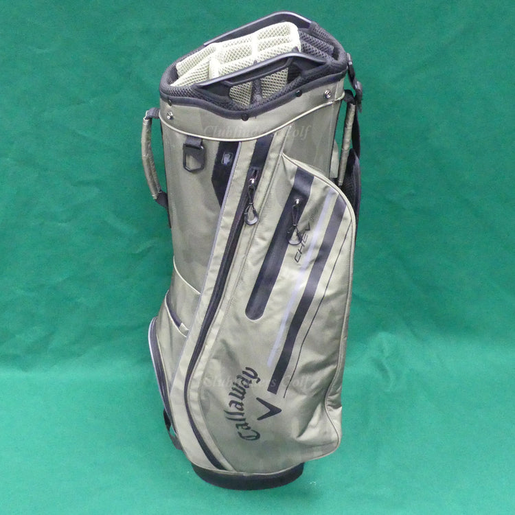 Callaway 2024 Chev 14 Olive Camo 14-Way Golf Cart Bag w/ Raincover