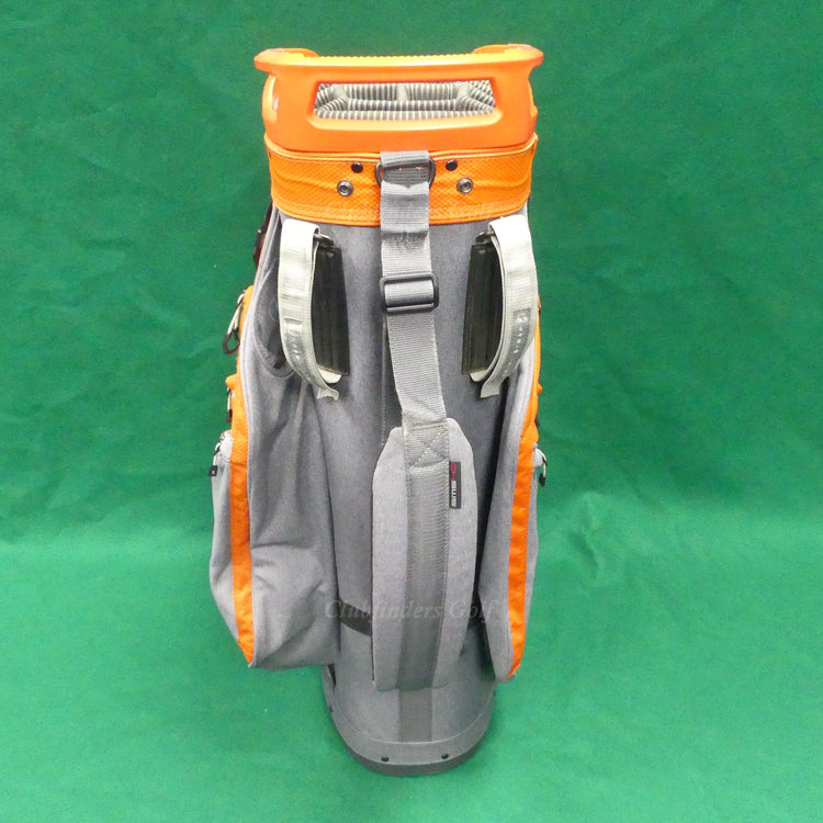 Sun Mountain 2022 C-130 Inferno/Carbon 14-Way Golf Cart Bag w/ Raincover