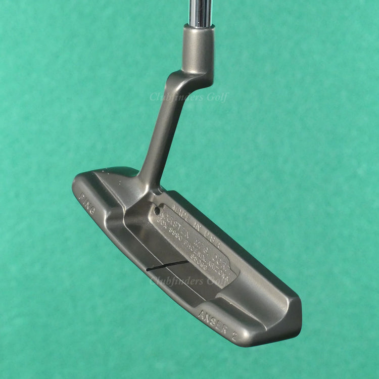 Ping Anser 2 Classic Stainless Black Dot Plumbers-Neck 34" Putter Club Karsten