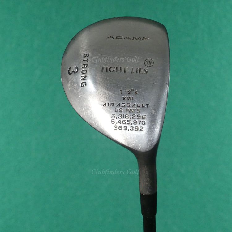 Adams Tight Lies VMI Air Assault Fairway T 13° Strong 3 Wood Graphite Firm