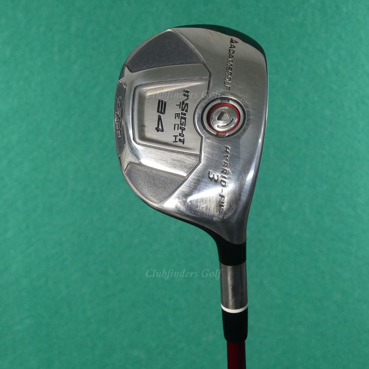 Adams Insight Tech a4 Hybrid-FW Fairway 3 Wood Matrix Ozik Graphite Stiff w/ HC