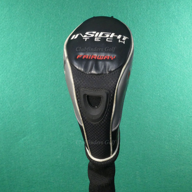 Adams Insight Tech a4 Hybrid-FW Fairway 3 Wood Matrix Ozik Graphite Stiff w/ HC