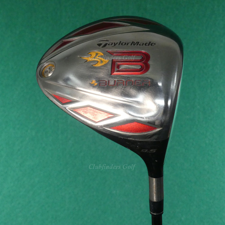 TaylorMade Burner 2009 9.5° Driver REAX 49 Superfast Graphite Stiff *DENT*