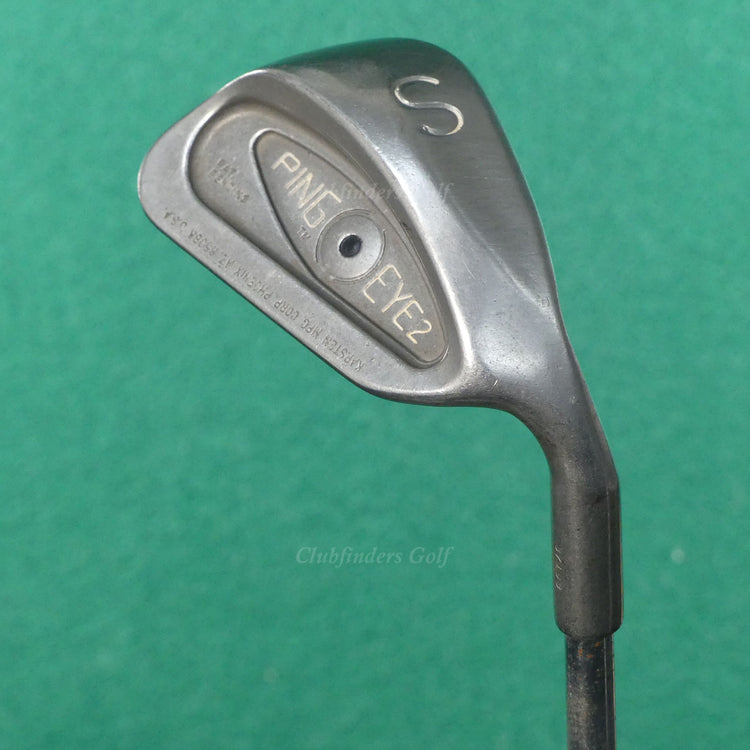 Ping Eye 2 Inverted Karsten Pat Pend Black Dot SW Sand Wedge Karsten Steel Stiff