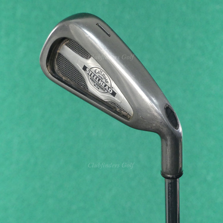 Callaway Steelhead X-14 Pro Series Single 1 Iron Factory CW Rifle Steel Regular
