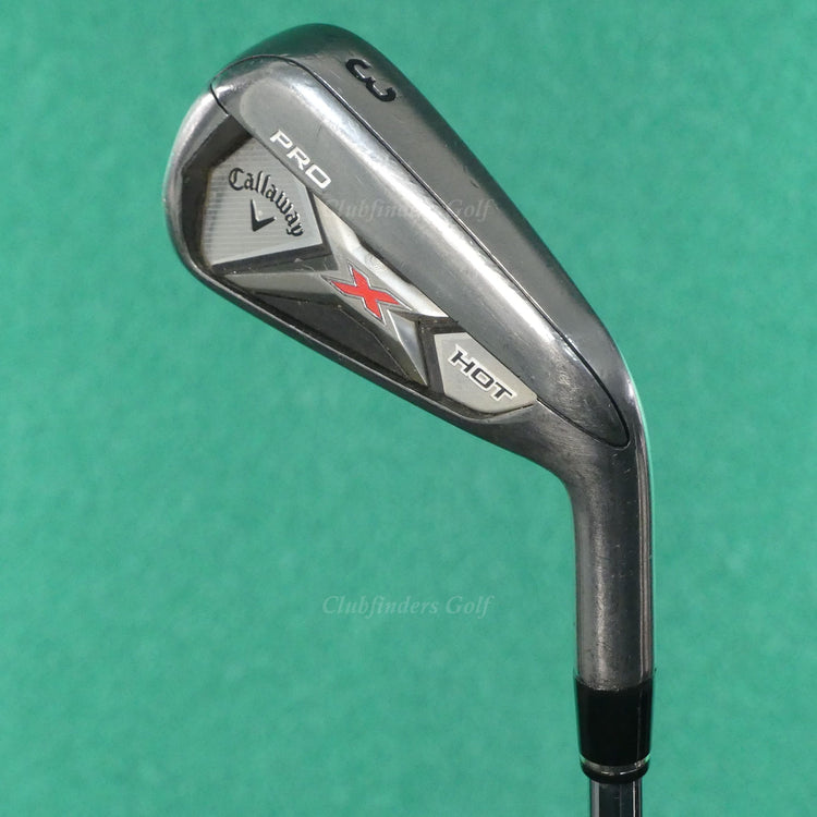 Callaway X-Hot Pro Single 3 Iron True Temper Dynamic Gold S300 Steel Stiff